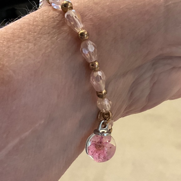 Bracelet elastic beaded NWOT - Picture 3 of 3